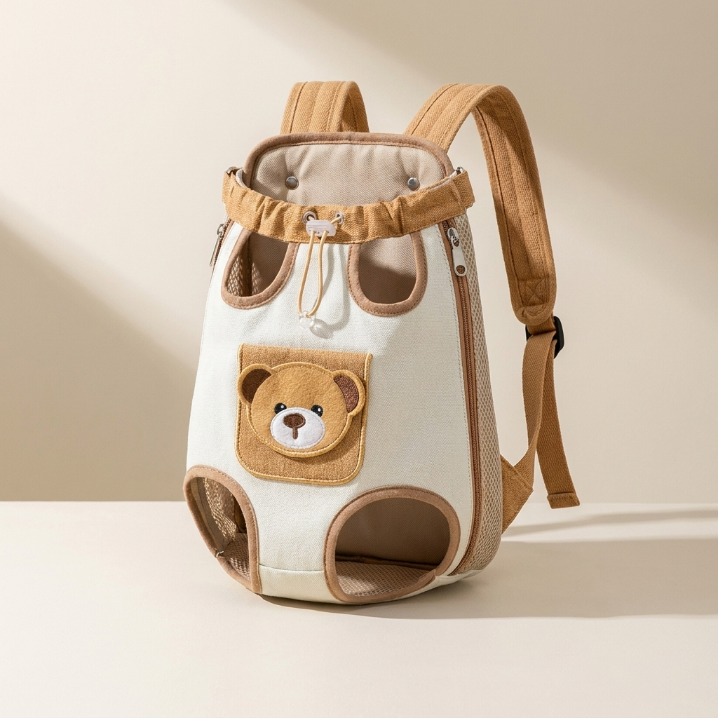 Pet Needs Adventure Pet Carrier Backpack studio product shot